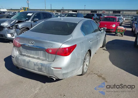 2017 Infiniti Q50 3.0T Premium из США, поврежденный, VIN JN1EV7AP8HM741161